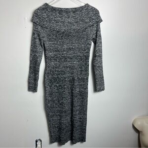 Anthropologie Moth long off shoulder knit dress size Medium 1492